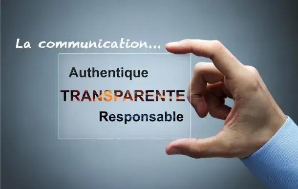 communication transparente